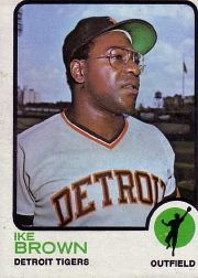 1973 Topps Baseball Cards      633     Ike Brown